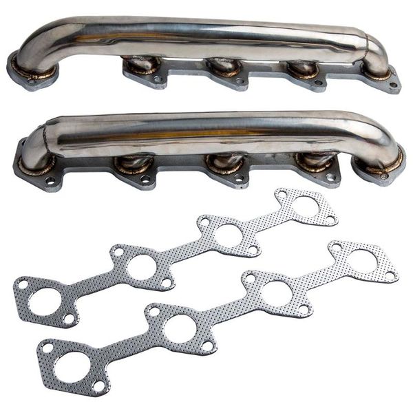 manifold & parts stainless exhaust manifolds headers for powerstroke diesel f250 f350 6.0 2005-2007 20032004
manifold & parts stainless exhaust manifolds headers for powerstroke diesel f250 f350 6.0 2005-2007 20032004