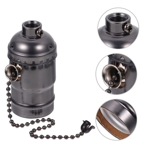 smart home control e-27 light socket aluminum lamp holder retro style with zipper
smart home control e-27 light socket aluminum lamp holder retro style with zipper