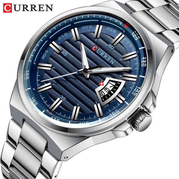 mens watches curren luxury brand sports quartz watch men stainless steel business wristwatch auto date analog clock male 210517, Slivery;brown
mens watches curren luxury brand sports quartz watch men stainless steel business wristwatch auto date analog clock male 210517, Slivery;brown