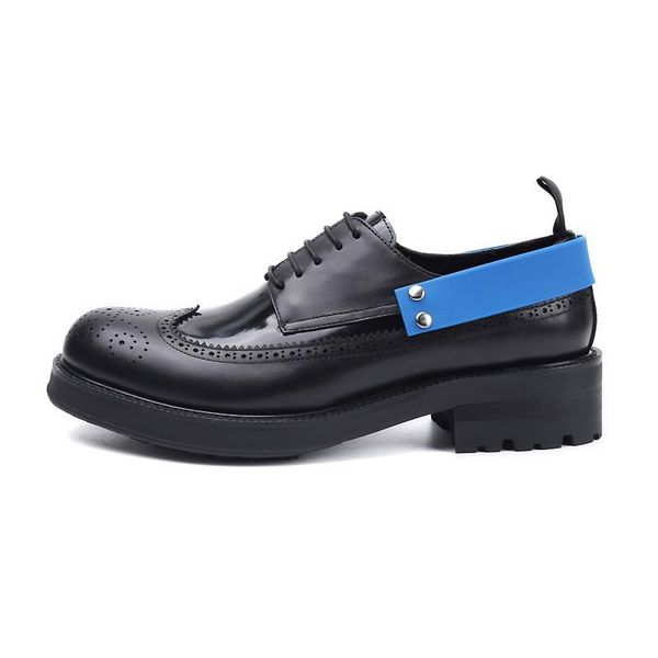 dress shoes carved british brogue vintage mens genuine leather fashion patchwork thick bottom formal cowhide derby, Black
dress shoes carved british brogue vintage mens genuine leather fashion patchwork thick bottom formal cowhide derby, Black