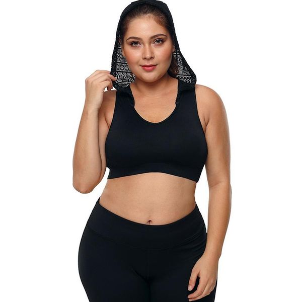 gym clothing women's for fitness sports bra high impact 3xl plus size yoga running sportswear with hat push up seamless vest big bust b, White;black
gym clothing women's for fitness sports bra high impact 3xl plus size yoga running sportswear with hat push up seamless vest big bust b, White;black
