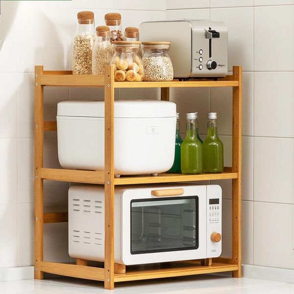 hooks & rails 1 pcs kitchen accessories home appliance storage shelf microwave oven table seasoning floor bamboo
hooks & rails 1 pcs kitchen accessories home appliance storage shelf microwave oven table seasoning floor bamboo