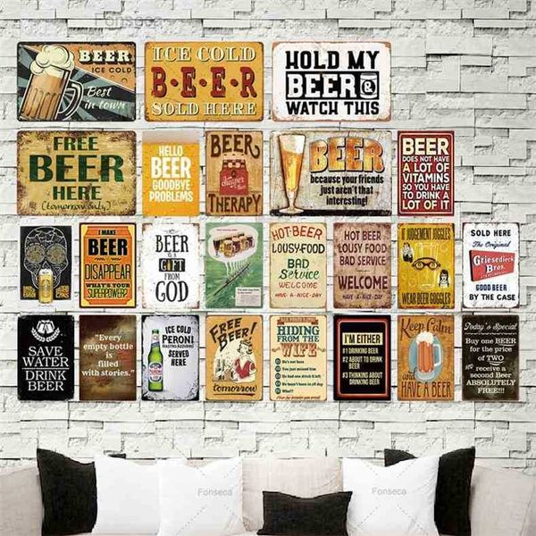 beer tin plaque vintage funny metal sign plate wall decor for bar pub club man cave decorative iron paintinga
beer tin plaque vintage funny metal sign plate wall decor for bar pub club man cave decorative iron paintinga
