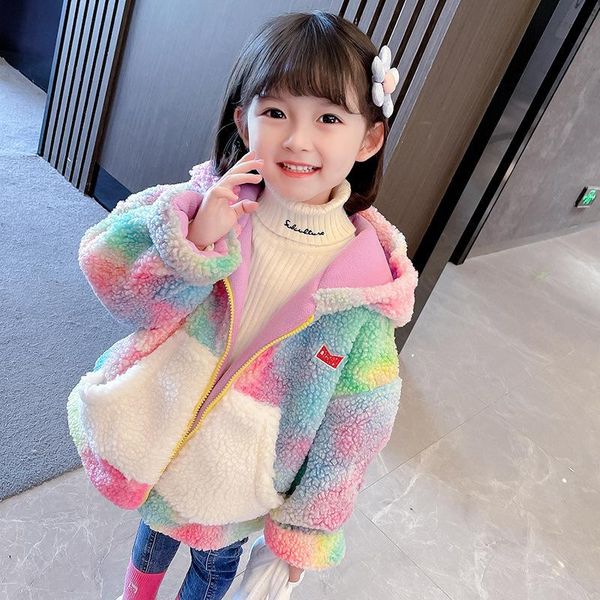 tench coats girl's long sleeve hooded colorful thick fleece warm keeping and windbreak big pockets decor zipper closure cardigan, Camo
tench coats girl's long sleeve hooded colorful thick fleece warm keeping and windbreak big pockets decor zipper closure cardigan, Camo
