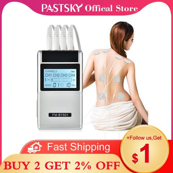 modes 4 outputs electric therapy massager ems frequency nerve muscle stimulator physiotherapy therapy lcd display family gift electric massa
modes 4 outputs electric therapy massager ems frequency nerve muscle stimulator physiotherapy therapy lcd display family gift electric massa