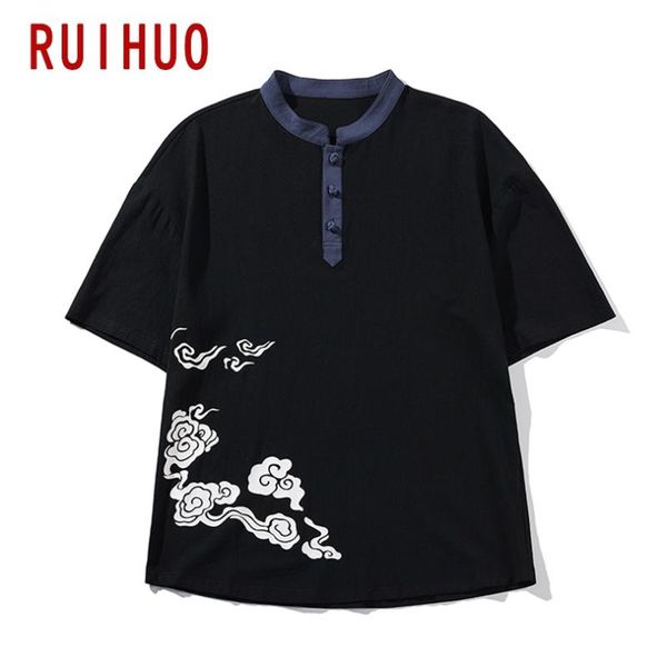 men's t-shirts ruihuo japanese lucky cloud print harajuku summer streetwear funny t shirts for men clothing hip hop 5xl 2021, White;black
men's t-shirts ruihuo japanese lucky cloud print harajuku summer streetwear funny t shirts for men clothing hip hop 5xl 2021, White;black
