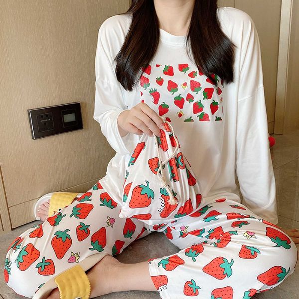 kawaii sailor moon print womens pajamas set autumn long-sleeve pajamas cute pink cartoon female homewear loose casual sleepwear, Black;red
kawaii sailor moon print womens pajamas set autumn long-sleeve pajamas cute pink cartoon female homewear loose casual sleepwear, Black;red