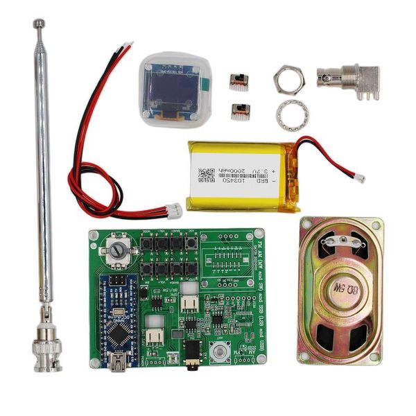 radio wireless stereo fm receiver module pcb practice kit for your diy (pack of 1 set)
radio wireless stereo fm receiver module pcb practice kit for your diy (pack of 1 set)