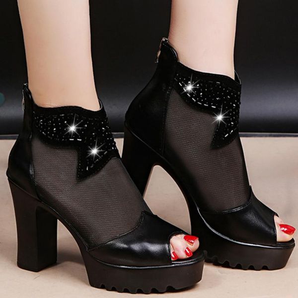 sandals summer women crystal platform square high heel peep toe breathable dress wedding female ladies shoes zapatos de mujer, Black
sandals summer women crystal platform square high heel peep toe breathable dress wedding female ladies shoes zapatos de mujer, Black