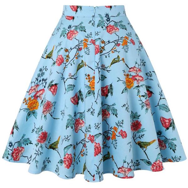 skirts vintage skirt 50s 60s retro high waist skater floral printed pin up rockabilly office casual women's clothing for party, Black
skirts vintage skirt 50s 60s retro high waist skater floral printed pin up rockabilly office casual women's clothing for party, Black