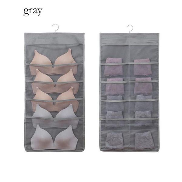storage boxes & bins underwear hanging bag, socks and panties finishing wall-mounted double-sided bag
storage boxes & bins underwear hanging bag, socks and panties finishing wall-mounted double-sided bag