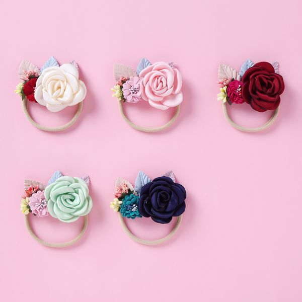 toddler girls kid baby bow hairband elastic headband rosette flower stretch turban flower nylon headband headwear, Slivery;white
toddler girls kid baby bow hairband elastic headband rosette flower stretch turban flower nylon headband headwear, Slivery;white