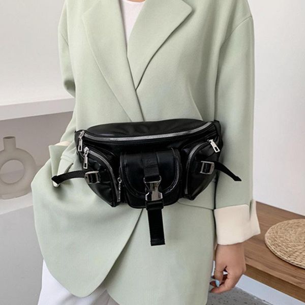 waist bag female belt bags fashion crossbody chest pack hip hop leather fanny black purse
waist bag female belt bags fashion crossbody chest pack hip hop leather fanny black purse