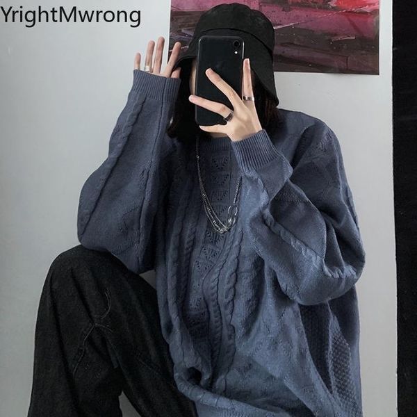 women's sweaters twisted knit oversized solid sweater woman man casual fall pullover fashion vintage loose knitted simple autumn round, White;black
women's sweaters twisted knit oversized solid sweater woman man casual fall pullover fashion vintage loose knitted simple autumn round, White;black
