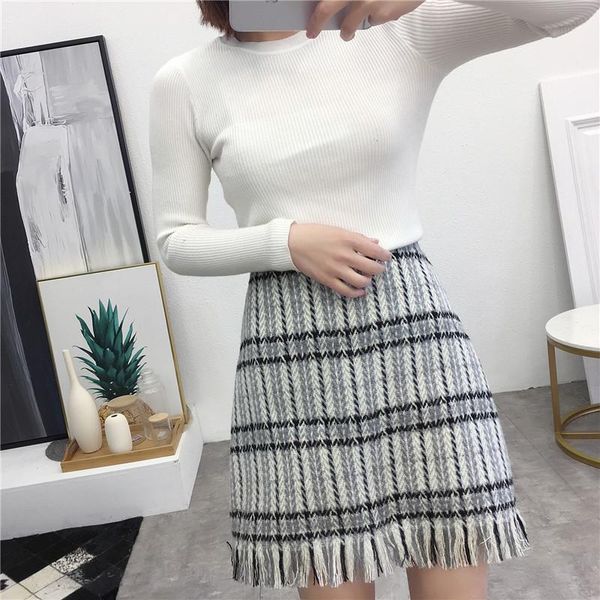 skirts ocqbi empire slim work plaid print tassel skirt for women vintage elegant casual big size streetwear, Black
skirts ocqbi empire slim work plaid print tassel skirt for women vintage elegant casual big size streetwear, Black