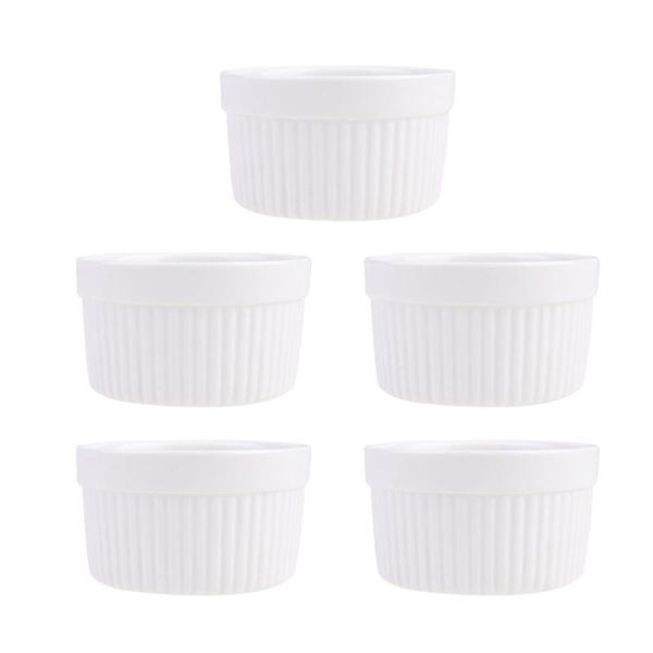 bowls 5pcs ceramic baking bowl high temperature resistance wicker handleless cup dessert small for home kitchen (white)
bowls 5pcs ceramic baking bowl high temperature resistance wicker handleless cup dessert small for home kitchen (white)