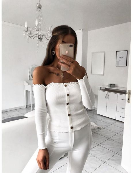 women's sweaters autumn and winter slim sweater one-shoulder fashion ladies bottoming shirt 0505, White;black
women's sweaters autumn and winter slim sweater one-shoulder fashion ladies bottoming shirt 0505, White;black