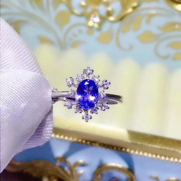 cluster rings elegant engagement gift 100% real and natural tanzanite 925 sterling silver fine jewelry, Golden;silver
cluster rings elegant engagement gift 100% real and natural tanzanite 925 sterling silver fine jewelry, Golden;silver