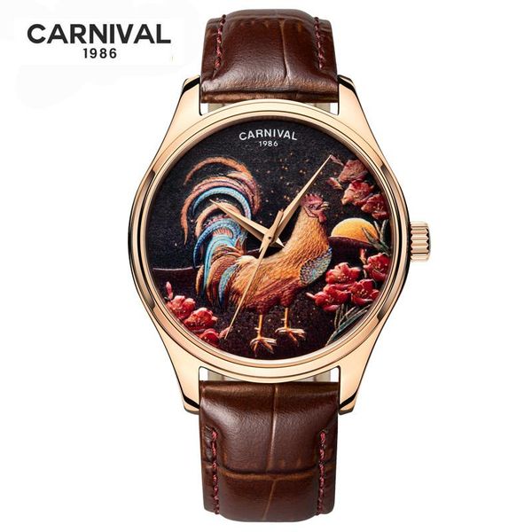 wristwatches 3d rooster pattern miyota movement men watches leather automatic self-wind mechanical watch relogio masculino, Slivery;brown
wristwatches 3d rooster pattern miyota movement men watches leather automatic self-wind mechanical watch relogio masculino, Slivery;brown