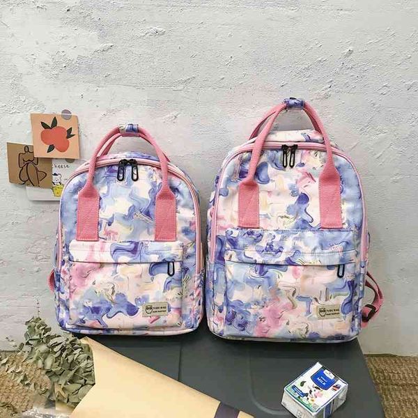 ins style schoolbag female korean version school harajuku ulzzang chao brand backpack college students' versatile and junior high 
ins style schoolbag female korean version school harajuku ulzzang chao brand backpack college students' versatile and junior high
