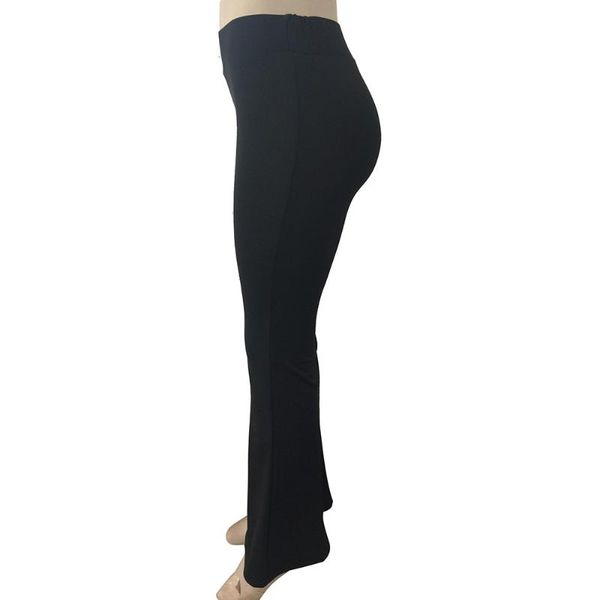 women's leggings stretch push up women fashion solid elasticity bell-bottoms pants sexy, Black
women's leggings stretch push up women fashion solid elasticity bell-bottoms pants sexy, Black