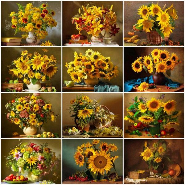 diamond painting huacan full drill arrival sunflowers mosaic embroidery daisy cross stitch wall decoration art
diamond painting huacan full drill arrival sunflowers mosaic embroidery daisy cross stitch wall decoration art