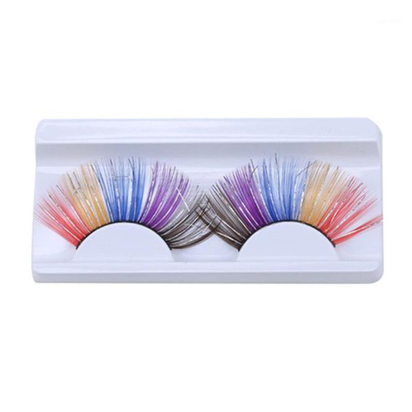 1pair colorful feathers glitter makeup eyes lash exaggeration beauty stage false eyelashes women party make up maquiagem1
1pair colorful feathers glitter makeup eyes lash exaggeration beauty stage false eyelashes women party make up maquiagem1