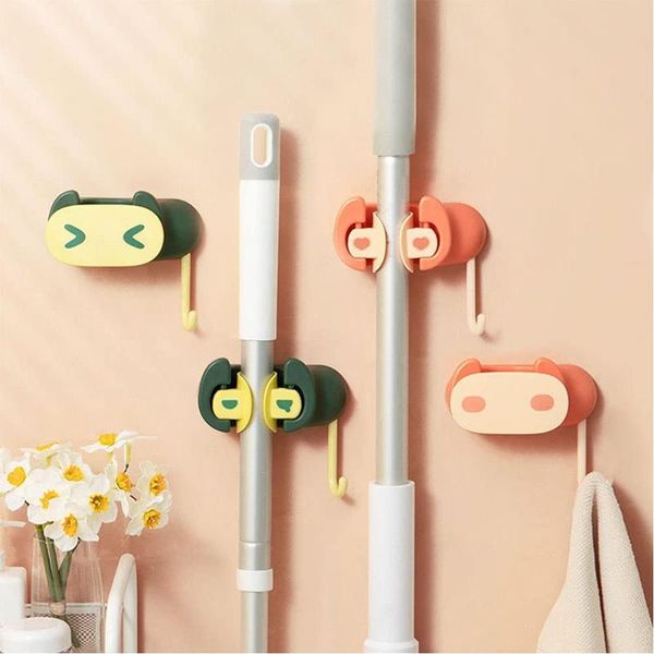 hooks & rails cartoon sticky hook wall mounted mop holder brush broom hanger clip storage rack organizer bathroom kitchen living room
hooks & rails cartoon sticky hook wall mounted mop holder brush broom hanger clip storage rack organizer bathroom kitchen living room