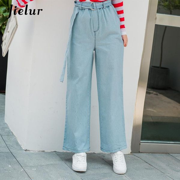 women's jeans 2021 casual sashes blue vintage denim pants for 4 season loose full length wide leg pantalon s-xl
women's jeans 2021 casual sashes blue vintage denim pants for 4 season loose full length wide leg pantalon s-xl