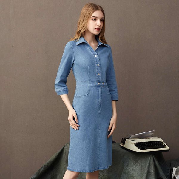 style casual dresses fashion single breasted dress and slim medium length denim skirt coat, Black;gray
style casual dresses fashion single breasted dress and slim medium length denim skirt coat, Black;gray