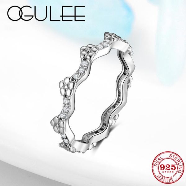 cluster rings 100% 925 sterling silver clear cz elegant plum wedding for women fashion original ring engagement jewelry, Golden;silver
cluster rings 100% 925 sterling silver clear cz elegant plum wedding for women fashion original ring engagement jewelry, Golden;silver