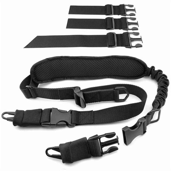 military tactical 2 two point gun sling bungee strapping belt rifle shoulder strap shooting hunting accessories rope waist support, Black;gray
military tactical 2 two point gun sling bungee strapping belt rifle shoulder strap shooting hunting accessories rope waist support, Black;gray