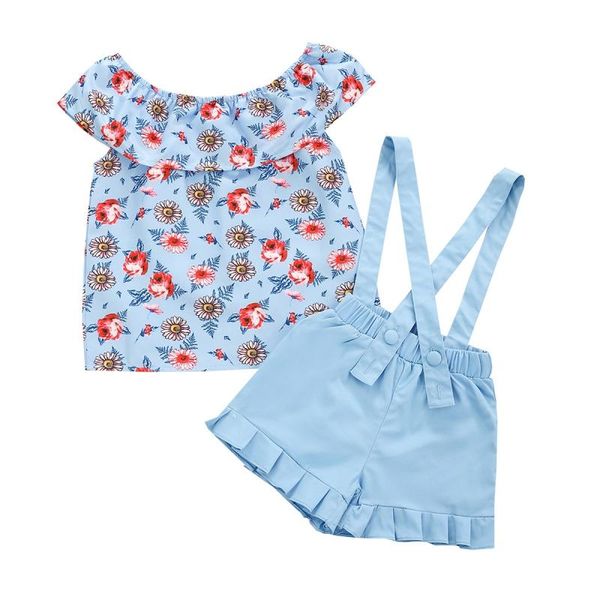 clothing sets baby girl ruffle shirt suspender shorts set kids summer outfits children casual clothes for 6 months-5 years toddler, White
clothing sets baby girl ruffle shirt suspender shorts set kids summer outfits children casual clothes for 6 months-5 years toddler, White