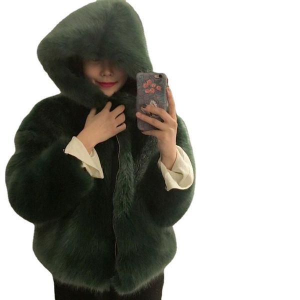 women's fur & faux trodeam 2021 short jackets for fall and winter with o-neck collars hooded warm fleece jacket, Black
women's fur & faux trodeam 2021 short jackets for fall and winter with o-neck collars hooded warm fleece jacket, Black