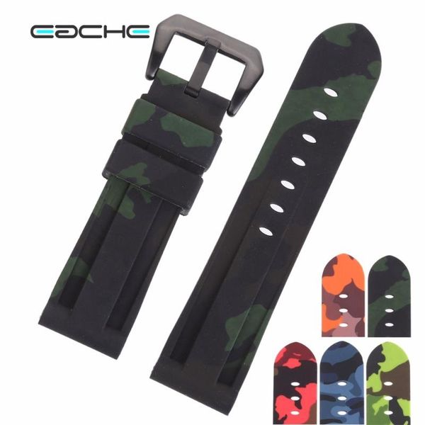 watch bands eache navy green red camouflage waterproof rubber watchband bracelet 24mm for pam111 wristwatch accessories black&silver, Black;brown
watch bands eache navy green red camouflage waterproof rubber watchband bracelet 24mm for pam111 wristwatch accessories black&silver, Black;brown