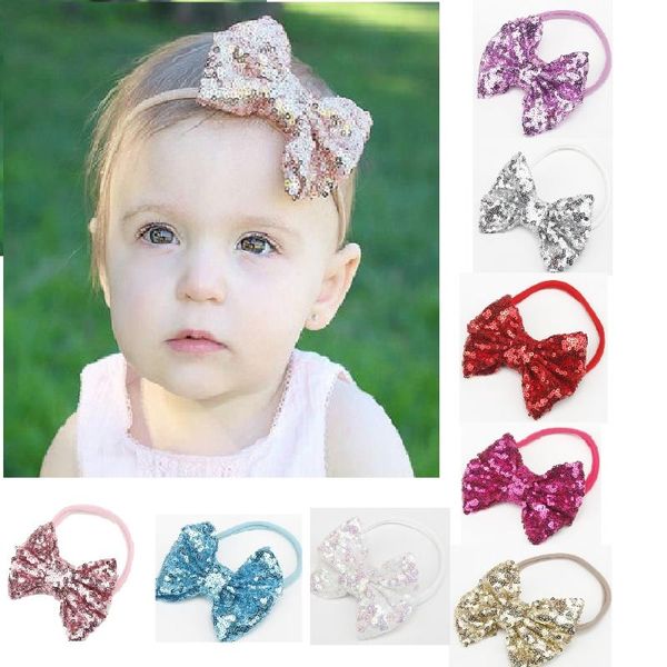 hair accessories 1pc occident nylon sequins bow knot children head bands fashion lovely baby wear, Slivery;white
hair accessories 1pc occident nylon sequins bow knot children head bands fashion lovely baby wear, Slivery;white
