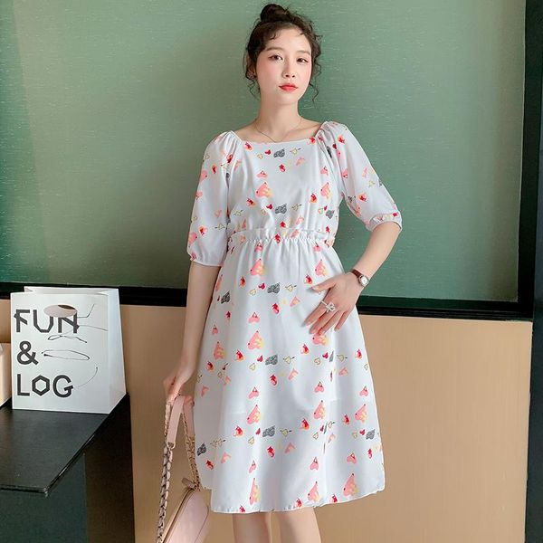 brand summer maternity dress woman cute chiffon large size dresses pregnant clothing md-02956, White
brand summer maternity dress woman cute chiffon large size dresses pregnant clothing md-02956, White