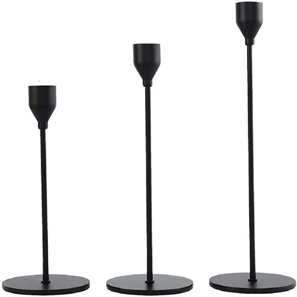 candle holders matte black set of 3 tall candlestick holder for taper candles ideal wedding dinning party decorating
candle holders matte black set of 3 tall candlestick holder for taper candles ideal wedding dinning party decorating