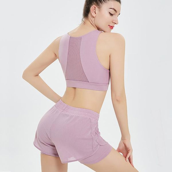 yoga suit two-piece women double-layer mesh sports vest shorts tennis running quick-drying fitness sport set sets, Black;blue
yoga suit two-piece women double-layer mesh sports vest shorts tennis running quick-drying fitness sport set sets, Black;blue