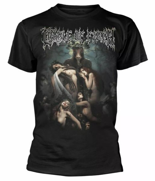 official cradle of filth t shirt hammer of the witches mens black death metal, White;black
official cradle of filth t shirt hammer of the witches mens black death metal, White;black