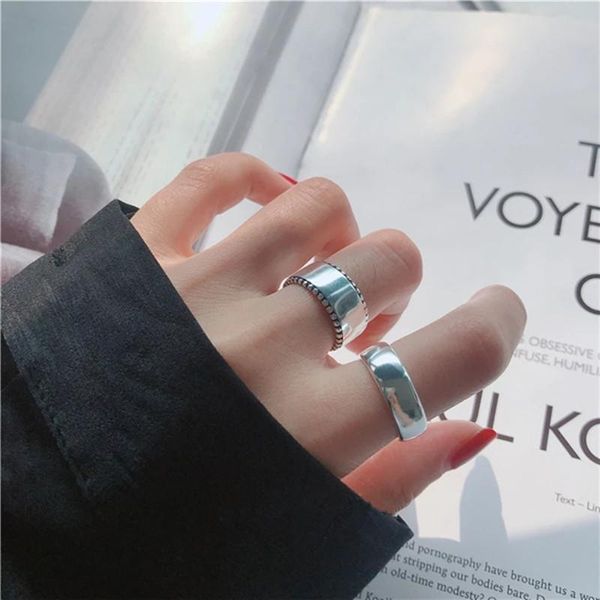 cluster rings 2021 fashion silver color metal bold thick embellished ring edge smooth for women girl jewlery, Golden;silver
cluster rings 2021 fashion silver color metal bold thick embellished ring edge smooth for women girl jewlery, Golden;silver