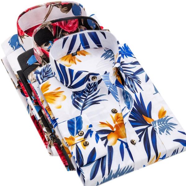 men's casual shirts men brand shirt 100% polyester for spring summer floral turndown collar pocket broadcloth long sleeve a09031107, White;black
men's casual shirts men brand shirt 100% polyester for spring summer floral turndown collar pocket broadcloth long sleeve a09031107, White;black