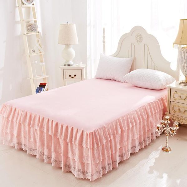sheets & sets 1 pc european style lace bed skirt cover solid color one piece korean princess pink sheet
sheets & sets 1 pc european style lace bed skirt cover solid color one piece korean princess pink sheet