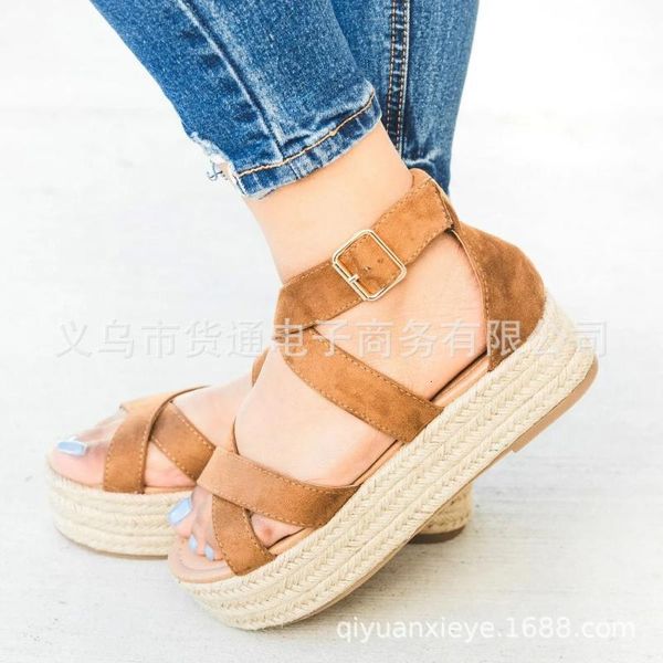 summer casual students retro wild rome simple wear-resistant large size platform women's sandals, Black
summer casual students retro wild rome simple wear-resistant large size platform women's sandals, Black