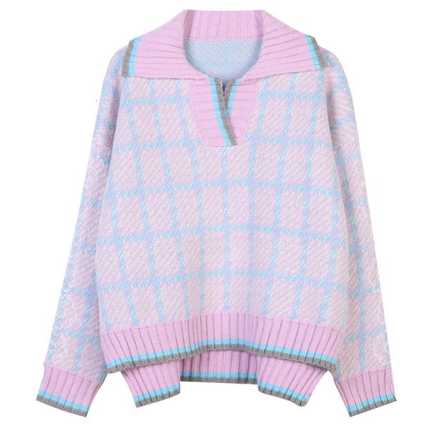 women's sweaters brand design clothes sweet women christmas winter pullover long sleeve lapel plaid embroidery thick loose knit sweater, White;black
women's sweaters brand design clothes sweet women christmas winter pullover long sleeve lapel plaid embroidery thick loose knit sweater, White;black