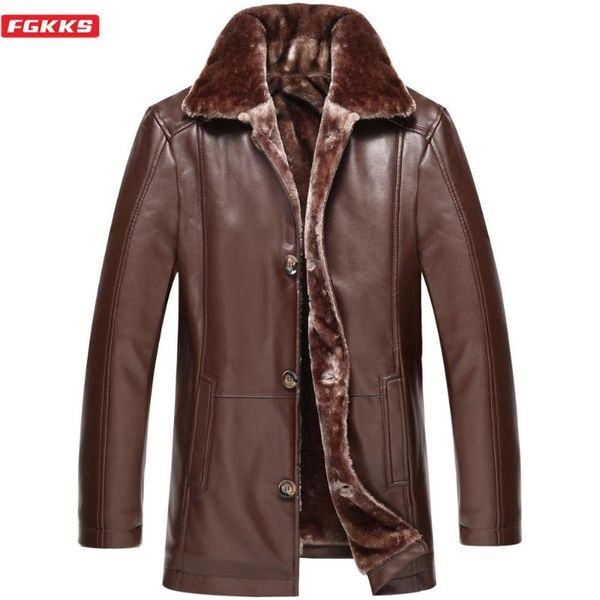 men's fur & faux fgkks brand men pu leather jackets winter fashion coats male outdoor jacket, Black
men's fur & faux fgkks brand men pu leather jackets winter fashion coats male outdoor jacket, Black