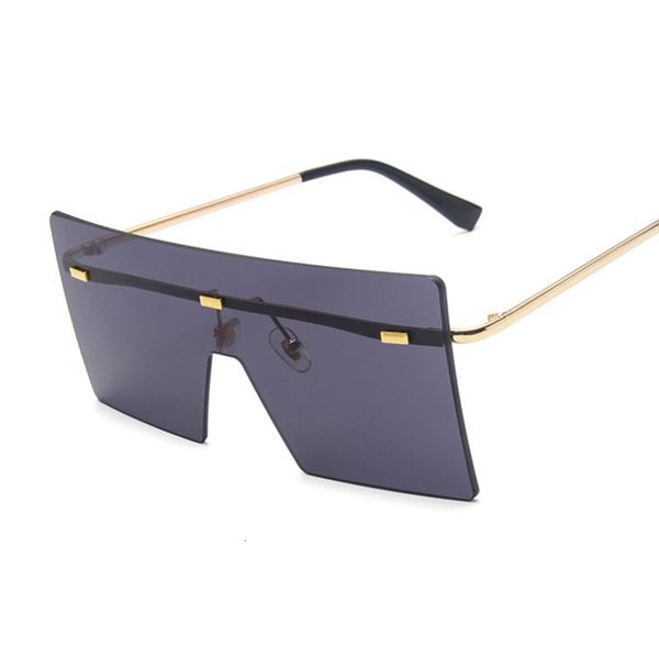 sun glasses vintage square glasses women siamese oversized for luxury brand rimless ocean lens big shades oculos de sol, White;black
sun glasses vintage square glasses women siamese oversized for luxury brand rimless ocean lens big shades oculos de sol, White;black