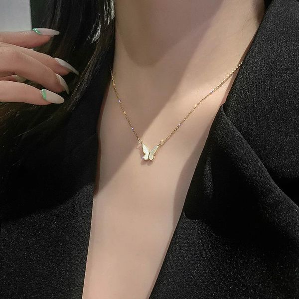 pendant necklaces dainty titanium steel shell butterfly necklace mini animal summer beach conch charms chain jewelry, Silver
pendant necklaces dainty titanium steel shell butterfly necklace mini animal summer beach conch charms chain jewelry, Silver
