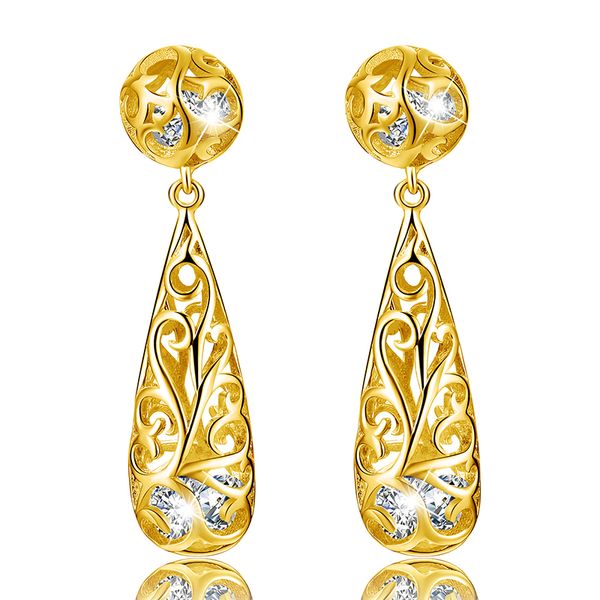 stylever 18k gold plating 925 sterling silver drop earrings open filigree puffed teardrop earrings jewelry for women and girls, Golden;silver
stylever 18k gold plating 925 sterling silver drop earrings open filigree puffed teardrop earrings jewelry for women and girls, Golden;silver