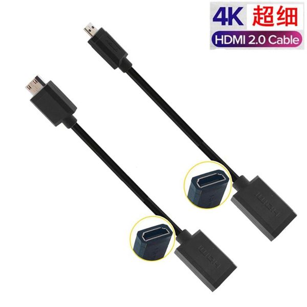 audio cables & connectors od3.0 4k mini micro male to standard female high-definition cable large small connector converter camera
audio cables & connectors od3.0 4k mini micro male to standard female high-definition cable large small connector converter camera
